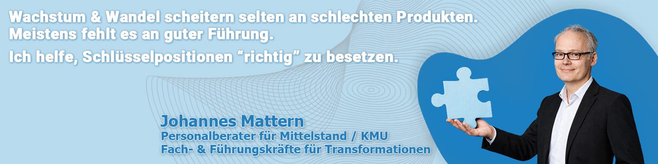 Personalberatung, Executive Search & Recruiting Spezialist | Führungskräfte für Wachstum & Wandel im Mittelstand (KMU)